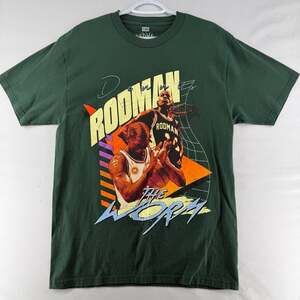 1196 M- Rodman Apparel Dennis Rodman 'The Worm' Graphic T-Shirt